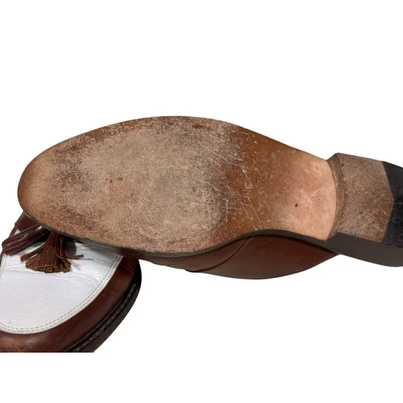 COLE HAAN Women’s BROWN AND WHITE MULE SHOES SIZE 7.5 AA​​​​ - Picture 11 of 11